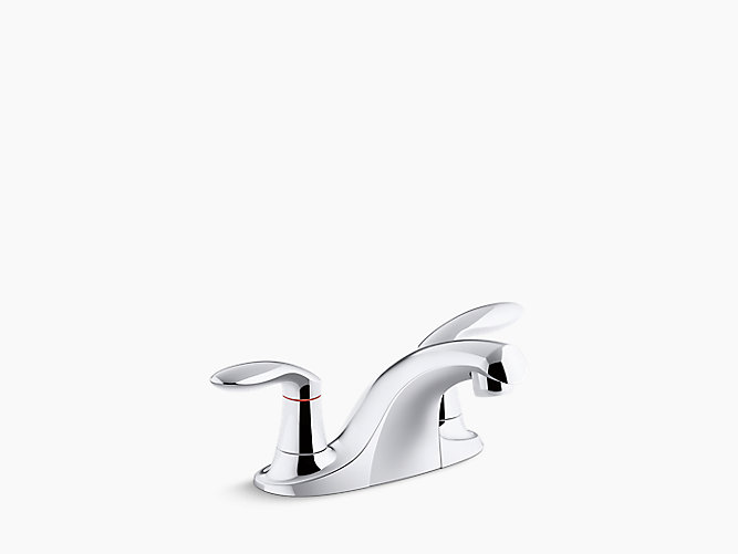 K 15240 4ndra Coralais Two Handle Centerset Bathroom Sink Faucet